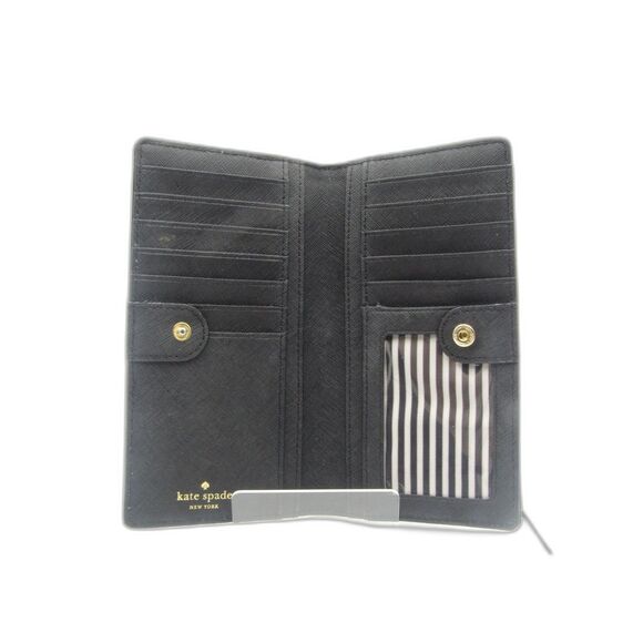 NWOT Kate Spade Madison Colorblock Large Slim Bifold Wallet – Toasted Hazelnut - Picture 2 of 3